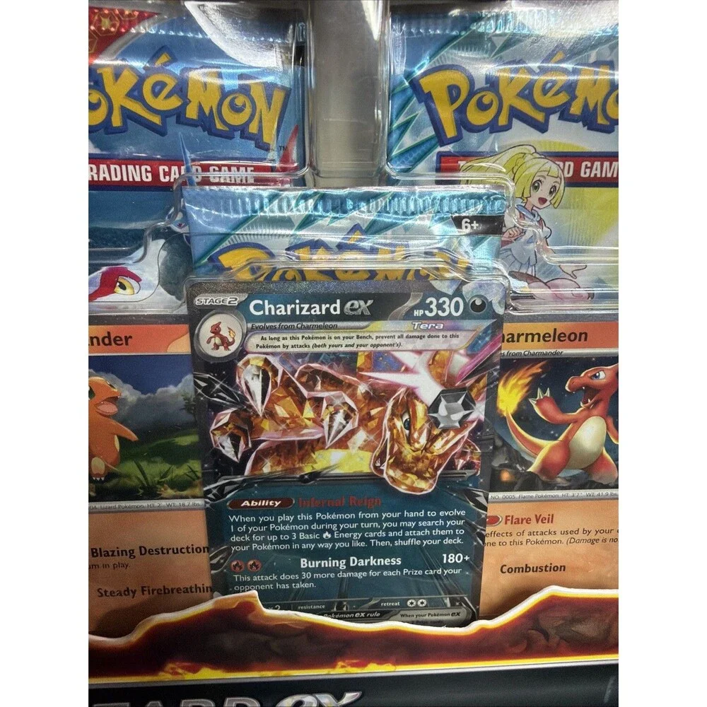 2024 Pokemon TCG Charizard ex Special Collection Box Sealed 5 Booster Packs NEW